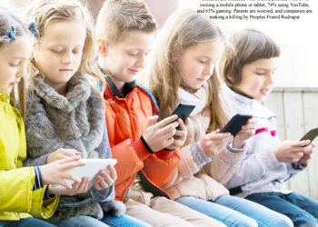 बच्चों में मोबाइल के लिए पागलपन तक नशा, 69 फीसदी बच्चों के पास मोबाइल या टेबलेट, 74 फीसदी यूट्यूब, 61 फीसदी गेमिंग के शौकीन, अभिभावक परेशान, कंपनियों की चांदी कट रही