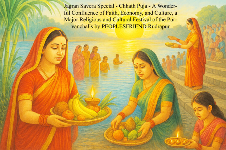 छठ पूजा – आस्था, अर्थव्यवस्था और संस्कृति का अद्भुत संगम, पूर्वांचलियों का प्रमुख धार्मिक, सांस्कृतिक त्यौहार